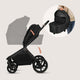 Carucior 2 in 1, Lionelo, Freya, Landou si salteluta ventilate, Pliabil, Reglare spatar-3 pozitii, Suport de picioare-4 pozitii, Maner reglabil-3 pozitii, Adaptori inclusi compatibili cu Cybex, Maxi-Cosi, Kiddy, Avionaut, Sustine 22 kg, 0luni+, Negru