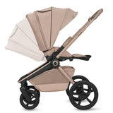Carucior 2 in 1, Lionelo, Freya, Landou si salteluta ventilate, Pliabil, Reglare spatar-3 pozitii, Suport de picioare-4 pozitii, Maner reglabil-3 pozitii, Adaptori inclusi compatibili cu Cybex, Maxi-Cosi, Kiddy, Avionaut, Sustine 22 kg, 0luni+, Bej