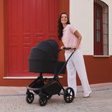 Carucior 2 in 1, Lionelo, Freya, Landou si salteluta ventilate, Pliabil, Reglare spatar-3 pozitii, Suport de picioare-4 pozitii, Maner reglabil-3 pozitii, Adaptori inclusi compatibili cu Cybex, Maxi-Cosi, Kiddy, Avionaut, Sustine 22 kg, 0luni+, Maro