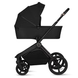 Carucior 2 in 1, Lionelo, Freya, Landou si salteluta ventilate, Pliabil, Reglare spatar-3 pozitii, Suport de picioare-4 pozitii, Maner reglabil-3 pozitii, Adaptori inclusi compatibili cu Cybex, Maxi-Cosi, Kiddy, Avionaut, Sustine 22 kg, 0luni+, Negru