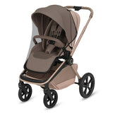 Carucior 2 in 1, Lionelo, Freya, Landou si salteluta ventilate, Pliabil, Reglare spatar-3 pozitii, Suport de picioare-4 pozitii, Maner reglabil-3 pozitii, Adaptori inclusi compatibili cu Cybex, Maxi-Cosi, Kiddy, Avionaut, Sustine 22 kg, 0luni+, Bej