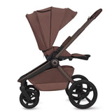 Carucior 2 in 1, Lionelo, Freya, Landou si salteluta ventilate, Pliabil, Reglare spatar-3 pozitii, Suport de picioare-4 pozitii, Maner reglabil-3 pozitii, Adaptori inclusi compatibili cu Cybex, Maxi-Cosi, Kiddy, Avionaut, Sustine 22 kg, 0luni+, Maro