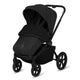 Carucior 2 in 1, Lionelo, Freya, Landou si salteluta ventilate, Pliabil, Reglare spatar-3 pozitii, Suport de picioare-4 pozitii, Maner reglabil-3 pozitii, Adaptori inclusi compatibili cu Cybex, Maxi-Cosi, Kiddy, Avionaut, Sustine 22 kg, 0luni+, Negru