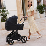 Carucior 2 in 1, Lionelo, Freya, Landou si salteluta ventilate, Pliabil, Reglare spatar-3 pozitii, Suport de picioare-4 pozitii, Maner reglabil-3 pozitii, Adaptori inclusi compatibili cu Cybex, Maxi-Cosi, Kiddy, Avionaut, Sustine 22 kg, 0luni+, Maro