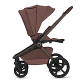 Carucior 2 in 1, Lionelo, Freya, Landou si salteluta ventilate, Pliabil, Reglare spatar-3 pozitii, Suport de picioare-4 pozitii, Maner reglabil-3 pozitii, Adaptori inclusi compatibili cu Cybex, Maxi-Cosi, Kiddy, Avionaut, Sustine 22 kg, 0luni+, Maro