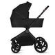 Carucior 2 in 1, Lionelo, Freya, Landou si salteluta ventilate, Pliabil, Reglare spatar-3 pozitii, Suport de picioare-4 pozitii, Maner reglabil-3 pozitii, Adaptori inclusi compatibili cu Cybex, Maxi-Cosi, Kiddy, Avionaut, Sustine 22 kg, 0luni+, Negru