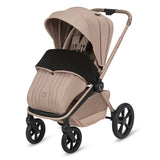 Carucior 2 in 1, Lionelo, Freya, Landou si salteluta ventilate, Pliabil, Reglare spatar-3 pozitii, Suport de picioare-4 pozitii, Maner reglabil-3 pozitii, Adaptori inclusi compatibili cu Cybex, Maxi-Cosi, Kiddy, Avionaut, Sustine 22 kg, 0luni+, Bej