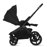 Carucior 2 in 1, Lionelo, Freya, Landou si salteluta ventilate, Pliabil, Reglare spatar-3 pozitii, Suport de picioare-4 pozitii, Maner reglabil-3 pozitii, Adaptori inclusi compatibili cu Cybex, Maxi-Cosi, Kiddy, Avionaut, Sustine 22 kg, 0luni+, Negru