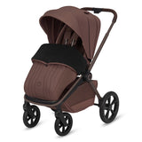 Carucior 2 in 1, Lionelo, Freya, Landou si salteluta ventilate, Pliabil, Reglare spatar-3 pozitii, Suport de picioare-4 pozitii, Maner reglabil-3 pozitii, Adaptori inclusi compatibili cu Cybex, Maxi-Cosi, Kiddy, Avionaut, Sustine 22 kg, 0luni+, Maro