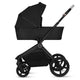 Carucior 2 in 1, Lionelo, Freya, Landou si salteluta ventilate, Pliabil, Reglare spatar-3 pozitii, Suport de picioare-4 pozitii, Maner reglabil-3 pozitii, Adaptori inclusi compatibili cu Cybex, Maxi-Cosi, Kiddy, Avionaut, Sustine 22 kg, 0luni+, Negru