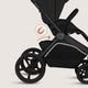 Carucior 2 in 1, Lionelo, Freya, Landou si salteluta ventilate, Pliabil, Reglare spatar-3 pozitii, Suport de picioare-4 pozitii, Maner reglabil-3 pozitii, Adaptori inclusi compatibili cu Cybex, Maxi-Cosi, Kiddy, Avionaut, Sustine 22 kg, 0luni+, Negru