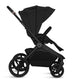 Carucior 2 in 1, Lionelo, Freya, Landou si salteluta ventilate, Pliabil, Reglare spatar-3 pozitii, Suport de picioare-4 pozitii, Maner reglabil-3 pozitii, Adaptori inclusi compatibili cu Cybex, Maxi-Cosi, Kiddy, Avionaut, Sustine 22 kg, 0luni+, Negru