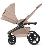 Carucior 2 in 1, Lionelo, Freya, Landou si salteluta ventilate, Pliabil, Reglare spatar-3 pozitii, Suport de picioare-4 pozitii, Maner reglabil-3 pozitii, Adaptori inclusi compatibili cu Cybex, Maxi-Cosi, Kiddy, Avionaut, Sustine 22 kg, 0luni+, Bej
