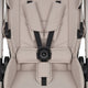 Carucior 2 in 1, Lionelo, Layla, Pana la 22 kg, Cadru aluminiu, Cu landou intarit si salteluta din spuma AirDots, Reversibil, Cu ventilatie 3D, Cu accesorii, EN1888-1, EN1888-2, EN1466, Bej
