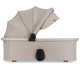 Carucior 2 in 1, Lionelo, Layla, Pana la 22 kg, Cadru aluminiu, Cu landou intarit si salteluta din spuma AirDots, Reversibil, Cu ventilatie 3D, Cu accesorii, EN1888-1, EN1888-2, EN1466, Bej