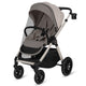 Carucior 2 in 1, Lionelo, Layla, Pana la 22 kg, Cadru aluminiu, Cu landou intarit si salteluta din spuma AirDots, Reversibil, Cu ventilatie 3D, Cu accesorii, EN1888-1, EN1888-2, EN1466, Bej