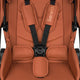 Carucior 2 in 1, Lionelo, Layla, Pana la 22 kg, Cadru aluminiu, Cu landou intarit si salteluta din spuma AirDots, Reversibil, Cu ventilatie 3D, Cu accesorii, EN1888-1, EN1888-2, EN1466, Maro