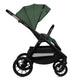 Carucior 2 in 1, Lionelo, Layla, Pana la 22 kg, Cadru aluminiu, Cu landou intarit si salteluta din spuma AirDots, Reversibil, Cu ventilatie 3D, Cu accesorii, EN1888-1, EN1888-2, EN1466, Verde