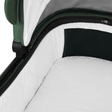 Carucior 2 in 1, Lionelo, Layla, Pana la 22 kg, Cadru aluminiu, Cu landou intarit si salteluta din spuma AirDots, Reversibil, Cu ventilatie 3D, Cu accesorii, EN1888-1, EN1888-2, EN1466, Verde
