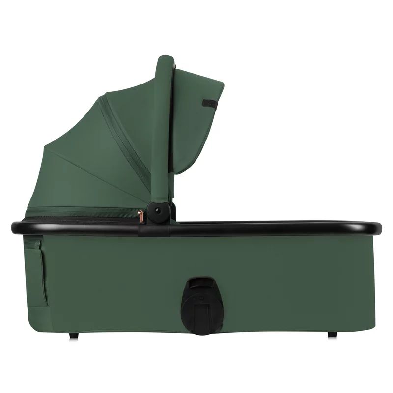 Carucior 2 in 1, Lionelo, Layla, Pana la 22 kg, Cadru aluminiu, Cu landou intarit si salteluta din spuma AirDots, Reversibil, Cu ventilatie 3D, Cu accesorii, EN1888-1, EN1888-2, EN1466, Verde