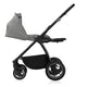Carucior 2 in 1, Lionelo, Meril, Cu landou si scaun cu dimensiune XL, Reversibil, Cu sistem de ventilatie 3D, Cu accesorii, Pana la 22 kg, Conform cu EN1888-1 EN1888-2, EN1466, Gri