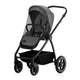 Carucior 2 in 1, Lionelo, Meril, Cu landou si scaun cu dimensiune XL, Reversibil, Cu sistem de ventilatie 3D, Cu accesorii, Pana la 22 kg, Conform cu EN1888-1 EN1888-2, EN1466, Gri