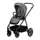 Carucior 2 in 1, Lionelo, Meril, Cu landou si scaun cu dimensiune XL, Reversibil, Cu sistem de ventilatie 3D, Cu accesorii, Pana la 22 kg, Conform cu EN1888-1 EN1888-2, EN1466, Gri