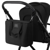 Carucior 2 in 1, Lionelo, Meril, Cu landou si scaun cu dimensiune XL, Reversibil, Cu sistem de ventilatie 3D, Cu accesorii, Pana la 22 kg, Conform cu EN1888-1 EN1888-2, EN1466, Negru