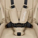 Carucior 2 in 1, Lionelo, Meril, Cu landou si scaun cu dimensiune XL, Reversibil, Cu sistem de ventilatie 3D, Cu accesorii, Pana la 22 kg, De la nastere, Conform cu EN1888-1 EN1888-2, EN1466, Bej