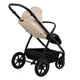 Carucior 2 in 1, Lionelo, Meril, Cu landou si scaun cu dimensiune XL, Reversibil, Cu sistem de ventilatie 3D, Cu accesorii, Pana la 22 kg, De la nastere, Conform cu EN1888-1 EN1888-2, EN1466, Bej