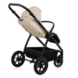 Carucior 2 in 1, Lionelo, Meril, Cu landou si scaun cu dimensiune XL, Reversibil, Cu sistem de ventilatie 3D, Cu accesorii, Pana la 22 kg, De la nastere, Conform cu EN1888-1 EN1888-2, EN1466, Bej