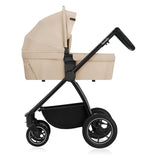 Carucior 2 in 1, Lionelo, Meril, Cu landou si scaun cu dimensiune XL, Reversibil, Cu sistem de ventilatie 3D, Cu accesorii, Pana la 22 kg, De la nastere, Conform cu EN1888-1 EN1888-2, EN1466, Bej