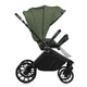 Carucior 2 in 1, Lionelo, Mika Plus, Cadru din aluminiu, Cu landou intarit si salteluta moale, Reversibil, Cu sistem de ventilatie 3D, Cu accesorii, Pana la 22 kg, Conform cu EN1888-1 EN1888-2, EN1466, Verde