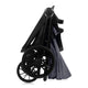 Carucior 2 in 1, Lionelo, Mika Plus, Cadru din aluminiu, Cu landou intarit si salteluta moale, Reversibil, Cu sistem de ventilatie 3D, Cu accesorii, Pana la 22 kg, Conform cu EN1888-1 EN1888-2, EN1466, Gri