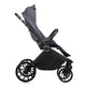 Carucior 2 in 1, Lionelo, Mika Plus, Cadru din aluminiu, Cu landou intarit si salteluta moale, Reversibil, Cu sistem de ventilatie 3D, Cu accesorii, Pana la 22 kg, Conform cu EN1888-1 EN1888-2, EN1466, Gri