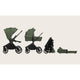 Carucior 2 in 1, Lionelo, Mika Plus, Cadru din aluminiu, Cu landou intarit si salteluta moale, Reversibil, Cu sistem de ventilatie 3D, Cu accesorii, Pana la 22 kg, Conform cu EN1888-1 EN1888-2, EN1466, Verde