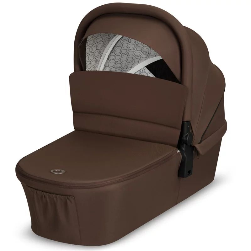 Carucior 2 in 1, Lionelo, Mika Plus, Cadru din aluminiu, Cu landou intarit si salteluta moale, Reversibil, Cu sistem de ventilatie 3D, Cu accesorii, Pana la 22 kg, Conform cu EN1888-1 EN1888-2, EN1466, Mocha Mousse