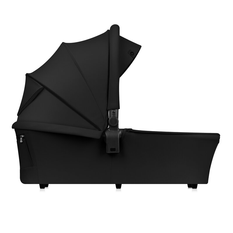 Carucior 2 in 1, Lionelo, Mika Plus, Cadru din aluminiu, Cu landou intarit si salteluta moale, Reversibil, Cu sistem de ventilatie 3D, Cu accesorii, Pana la 22 kg, Conform cu EN1888-1 EN1888-2, EN1466, Negru