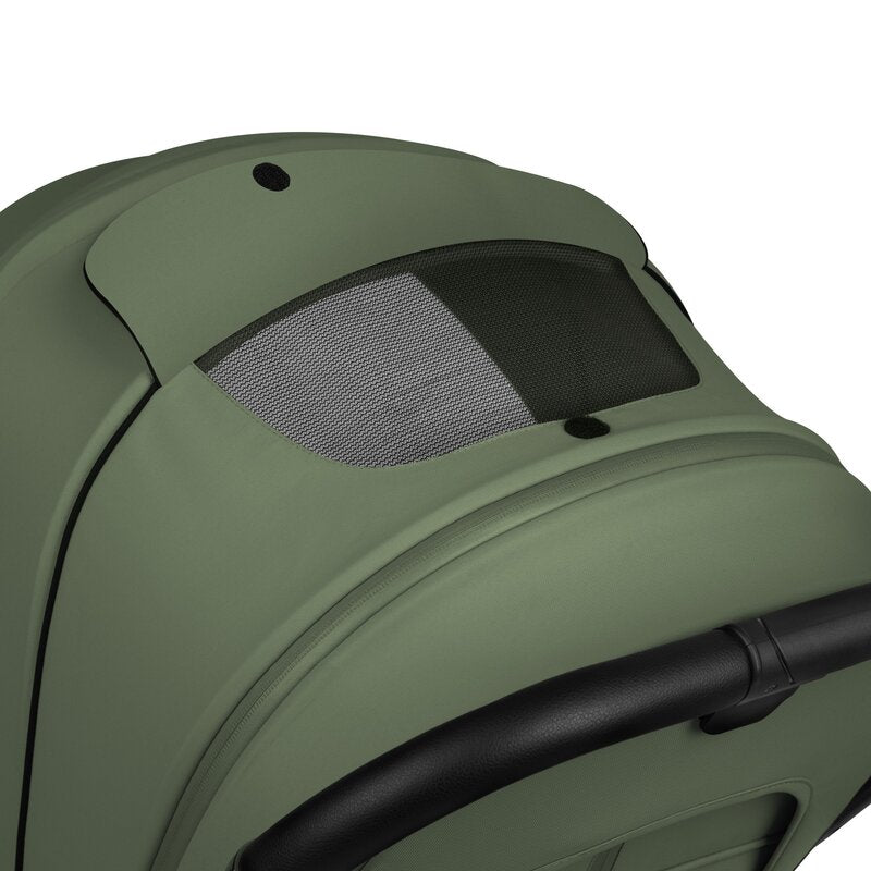Carucior 2 in 1, Lionelo, Mika Plus, Cadru din aluminiu, Cu landou intarit si salteluta moale, Reversibil, Cu sistem de ventilatie 3D, Cu accesorii, Pana la 22 kg, Conform cu EN1888-1 EN1888-2, EN1466, Verde