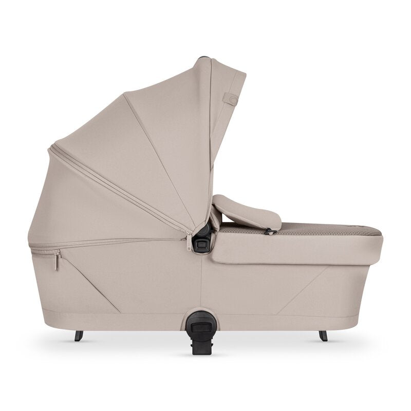 Carucior 2 in 1, Lionelo, Sia Flex, 7.6 kg, Include landou pliabil pe cadru, Ultracompact, Pliere rapida cu o mana, Copertina UPF50+, Cu accesorii incluse, 0-48 luni, Sustine 22 kg, Bej