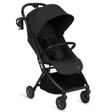 Carucior 2 in 1, Lionelo, Sia Flex, 7.6 kg, Include landou pliabil pe cadru, Ultracompact, Pliere rapida cu o mana, Copertina UPF50+, Cu accesorii incluse, 0-48 luni, Sustine 22 kg, Negru