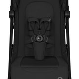 Carucior 2 in 1, Lionelo, Sia Flex, 7.6 kg, Include landou pliabil pe cadru, Ultracompact, Pliere rapida cu o mana, Copertina UPF50+, Cu accesorii incluse, 0-48 luni, Sustine 22 kg, Negru