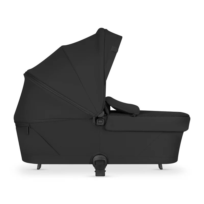 Carucior 2 in 1, Lionelo, Sia Flex, 7.6 kg, Include landou pliabil pe cadru, Ultracompact, Pliere rapida cu o mana, Copertina UPF50+, Cu accesorii incluse, 0-48 luni, Sustine 22 kg, Negru