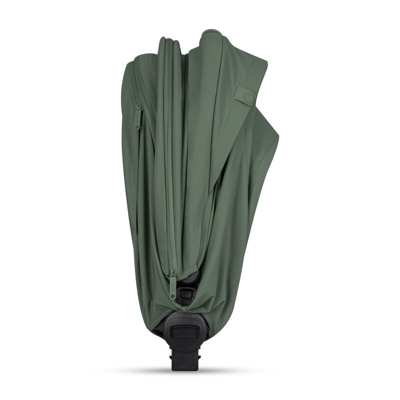Carucior 2 in 1, Lionelo, Sia Flex, 7.6 kg, Include landou pliabil pe cadru, Ultracompact, Pliere rapida cu o mana, Copertina UPF50+, Cu accesorii incluse, 0-48 luni, Sustine 22 kg, Verde