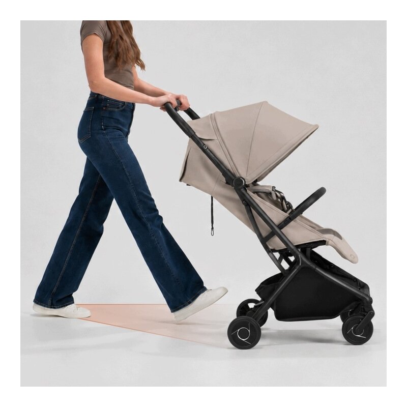 Carucior 2 in 1, Lionelo, Sia Flex, 7.6 kg, Include landou pliabil pe cadru, Ultracompact, Pliere rapida cu o mana, Copertina UPF50+, Cu accesorii incluse, 0-48 luni, Sustine 22 kg, Verde
