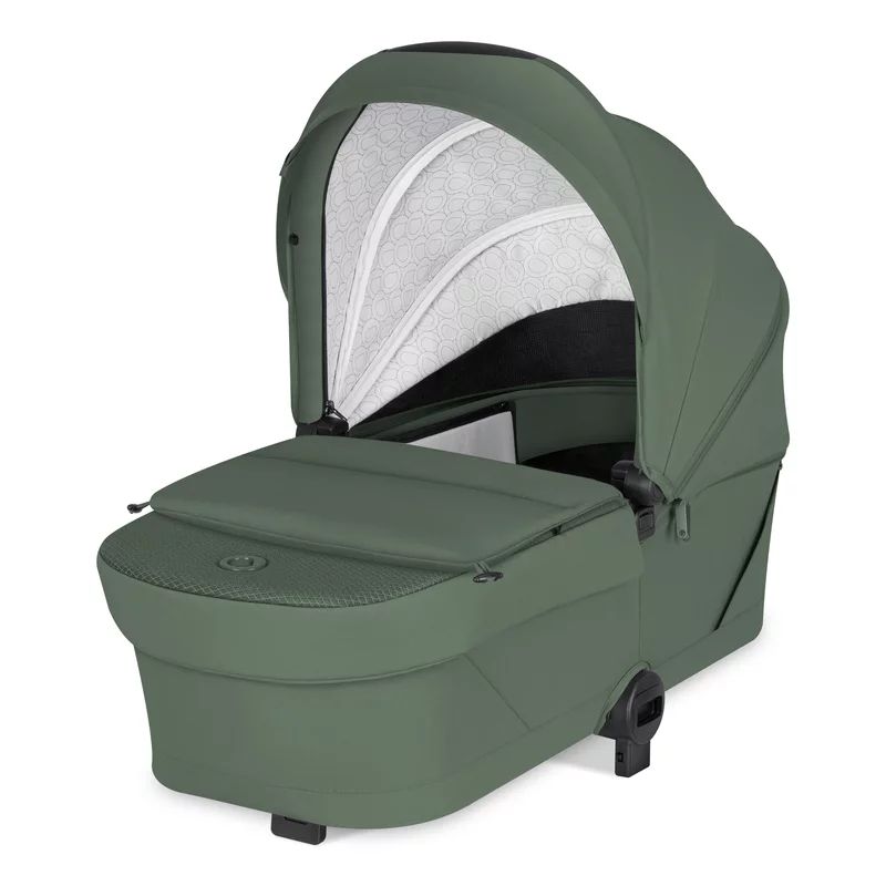 Carucior 2 in 1, Lionelo, Sia Flex, 7.6 kg, Include landou pliabil pe cadru, Ultracompact, Pliere rapida cu o mana, Copertina UPF50+, Cu accesorii incluse, 0-48 luni, Sustine 22 kg, Verde