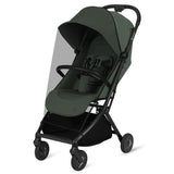 Carucior 2 in 1, Lionelo, Sia Flex, 7.6 kg, Include landou pliabil pe cadru, Ultracompact, Pliere rapida cu o mana, Copertina UPF50+, Cu accesorii incluse, 0-48 luni, Sustine 22 kg, Verde