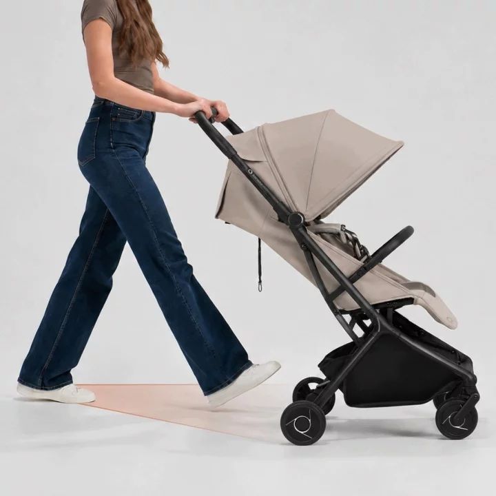 Carucior 2 in 1, Lionelo, Sia Flex, 7.6 kg, Include landou pliabil pe cadru, Ultracompact, Pliere rapida cu o mana, Copertina UPF50+, Cu accesorii incluse, 0-48 luni, Sustine 22 kg, Verde