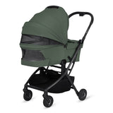 Carucior 2 in 1, Lionelo, Sia Flex, 7.6 kg, Include landou pliabil pe cadru, Ultracompact, Pliere rapida cu o mana, Copertina UPF50+, Cu accesorii incluse, 0-48 luni, Sustine 22 kg, Verde