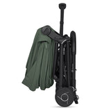 Carucior 2 in 1, Lionelo, Sia Flex, 7.6 kg, Include landou pliabil pe cadru, Ultracompact, Pliere rapida cu o mana, Copertina UPF50+, Cu accesorii incluse, 0-48 luni, Sustine 22 kg, Verde
